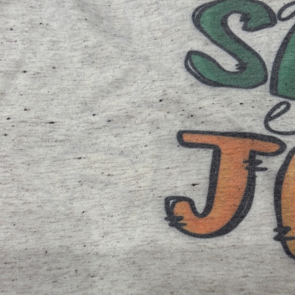 Bella Canvas Christmas Tee on oatmeal - Picture 4 of 4